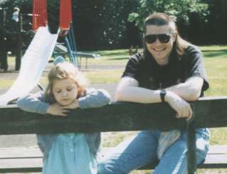 With Abbie in the Park. June 98